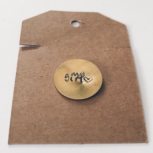 Jewelry - “My Girl” Custom Hand-Stamped Metal Necklace